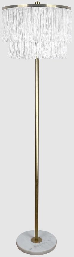 Classy Living Tassel Elegance I Gold Floor Lamp-0