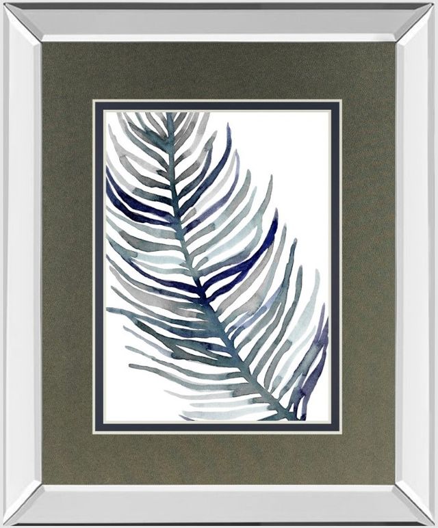 Classy Living Emma Scarvey Blue Feathered Palm I Wall Art-0
