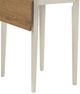 John Thomas Furniture® Dining Essentials Hickory 22" Dropleaf Top Dining Table with Shell Leg-2