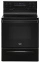Whirlpool® 30" Black Free Standing Electric Range-0
