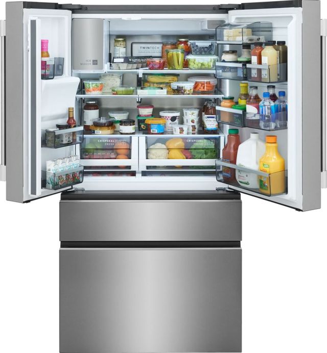 Frigidaire® Professional 36" 21.5 Cu. Ft. Smudge-Proof® Stainless Steel Counter Depth French Door Refrigerator-3