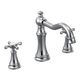 Moen® Weymouth Chrome Two-Handle High Arc Roman Tub Faucet-0
