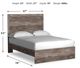 Signature Design by Ashley® Ralinksi Gray Full Panel Bed-4