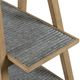 A & B Home Dark Gray/Natural Brown A-Frame Shelf -3