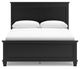 Signature Design by Ashley® Lanolee Black Queen Panel Bed-3