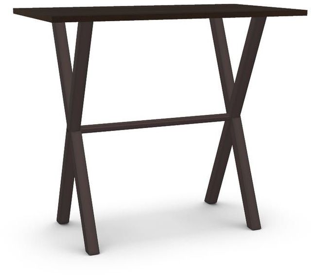 Amisco Customizable Alex 28" Birch Veneer Bar Table-0