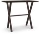 Amisco Customizable Alex 28" Birch Veneer Bar Table-0