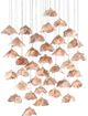 Currey & Company Catrice Multi-Drop Natural Shell Pendant Lighting-0