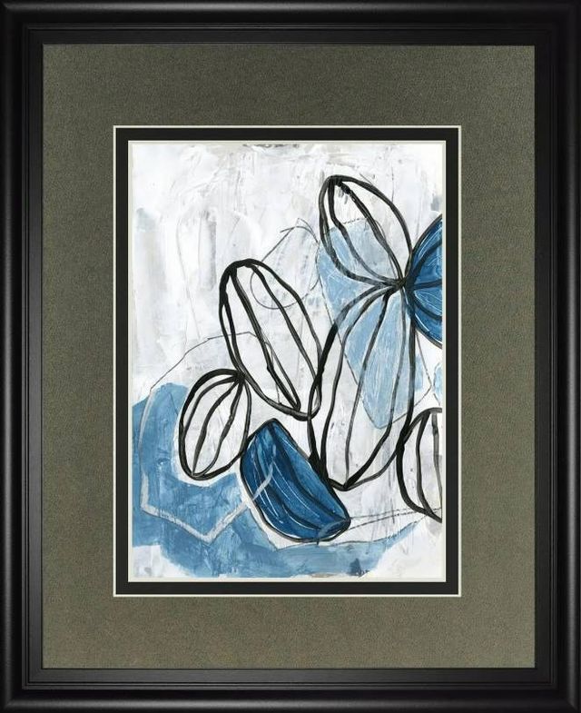 Classy Art Blue Lanterns I by June Erica Vess Wall Art-0