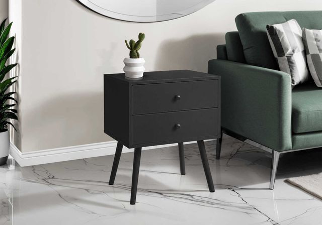 Monarch Specialties Inc. Black End Table -2