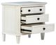 Dovetail Furniture Lugano Whitewash Nightstand-3