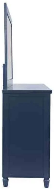 Jofran Inc. Westport Navy Dresser and Mirror-3