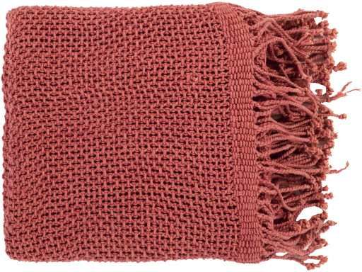 Surya Tibey Rose 50"x70" Throw Blanket-0