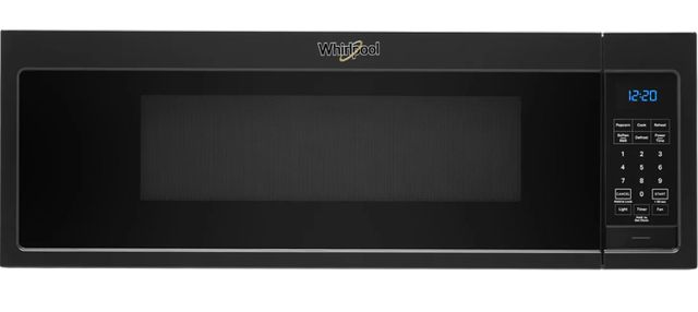 Whirlpool® 1.1 Cu. Ft. Black Low Profile Over The Range Microwave-0