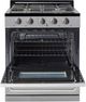 Unique Appliances Classic 30" Stainless Steel Off Grid Freestanding Propane Range-1