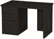Crate Designs™ Furniture Espresso Desk-0