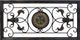 Propac Metal Scroll Frame Dark Gray Wall Art-0