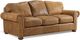 Campio Furniture Legacy Leather Apache Brown Sofa-0