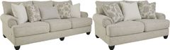 Benchcraft® Asanti 2-Piece Fog Living Room Set