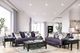 Furniture of America® Sisseton Light Purple Sofa and Loveseat Set-0