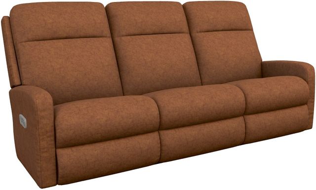 La-Z-Boy® Finley Clay Power Wall Reclining Sofa with Headrest-0