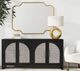 Bassett Mirror Ashton Matte Black Server-5