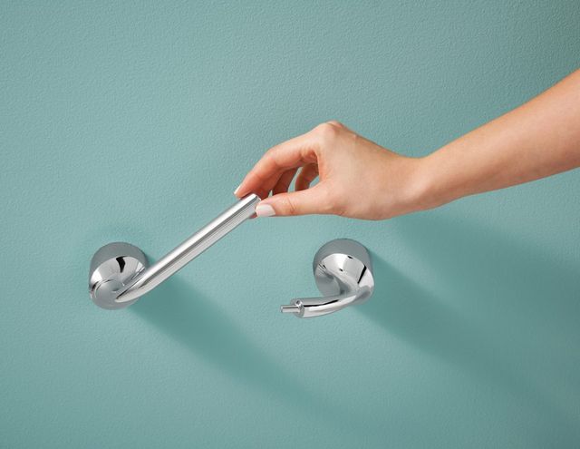 Moen® Idora Chrome 8" Pivoting Toilet Paper Holder-2