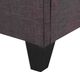 Elements International Abby Charcoal Full Platform Bed-3