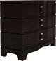 Riverside Furniture Lydia Dark Cabernet Bachelor Chest-2