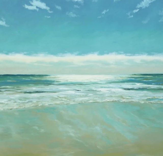 Stylecraft Shimmering Sea Wall Art-2