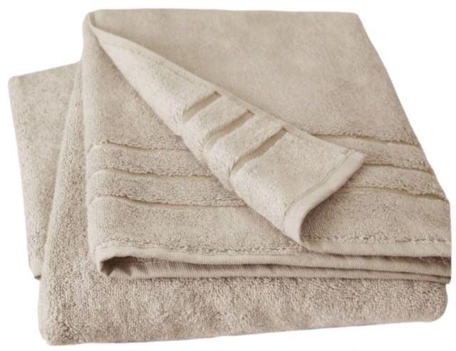 Cariloha Stone Viscose and Turkish Cotton Blend Bath Sheet-0