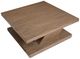 Magnussen Home® Lansbury Antique Wheat Square Cocktail Table with Casters-4