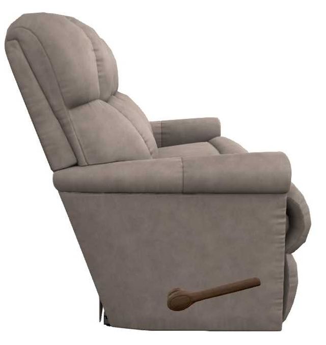 La-Z-Boy® Pinnacle Stone Leather Manual Wall Reclining Loveseat-3