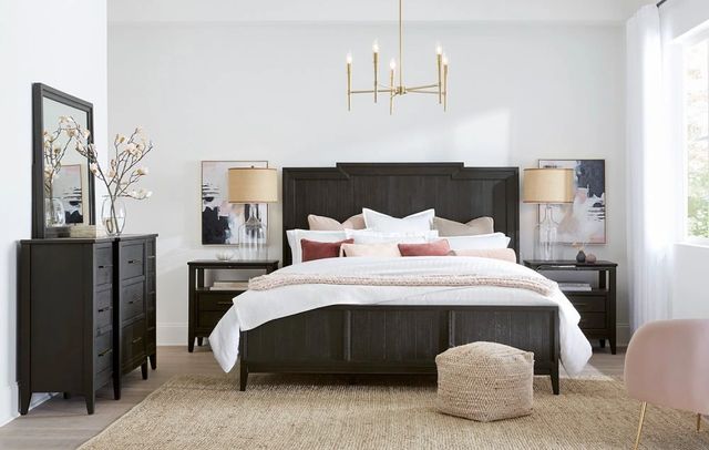 aspenhome® Camden Domino King Panel Bed-1