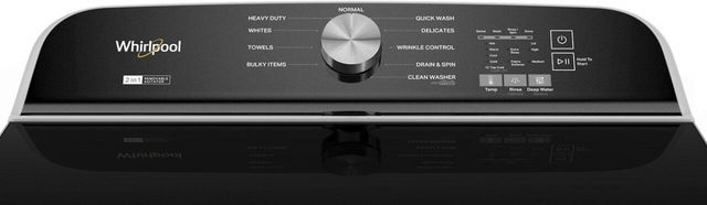 Whirlpool® 6.1 Cu. Ft. White Removable Agitator Top Load Washer-2