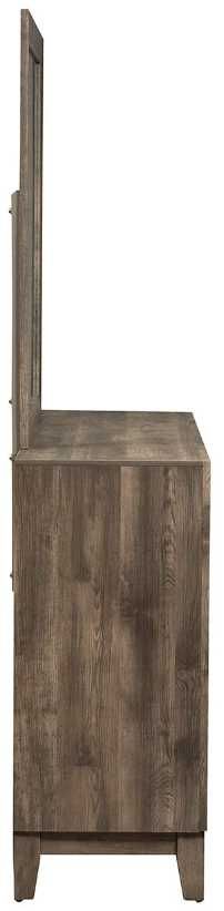 Liberty Furniture Ridgecrest Cobblestone Dresser and Mirror-3