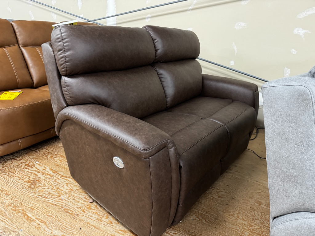 Southern Motion™ Customizable Contempo Double Power Reclining Loveseat with Headrest