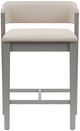 HH2 Home Dresden Beige/Gray Counter Stool-1