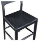 Moe's Home Collection Owing Black Barstool-4