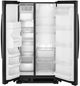 Crosley® 36" 24.6 Cu. Ft. Black Side-by-Side Refrigerator -1