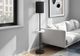 Monarch Specialties Inc. Black Metal Floor Lamp -2