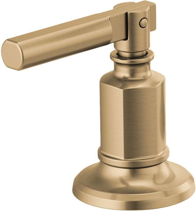 Brizo Invari® Brilliance® Luxe Gold® Widespread Lavatory Lever Handle Kit-0