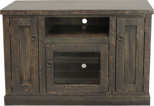 American Heartland Manufacturing Rustic Driftwood TV Stand-0