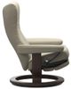 Stressless® by Ekornes® Customizable Wing Medium Power Recliner with Classic Base-2