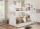 Mazin Furniture Clementine White Twin/Twin Youth Bunk Bed-2