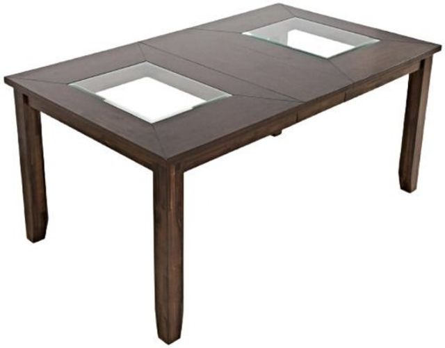 Jofran Inc. Urban Icon Merlot Extension Dining Table-3