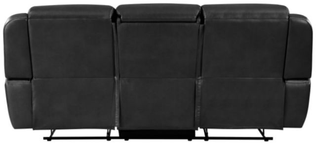 Homelegance® Littleton Black Double Manual Reclining Sofa-3