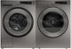 ASKO 5 Series Titanium Front Load Washer & Vented Electric Dryer Laundry Pair-0