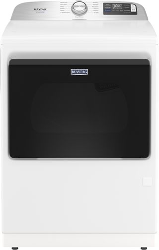 Maytag® 7.4 Cu. Ft. White Front Load Gas Dryer with Pet Pro Option