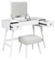 Signature Design by Ashley® Thadamere 2-Piece White Vanity with Stool Set-2